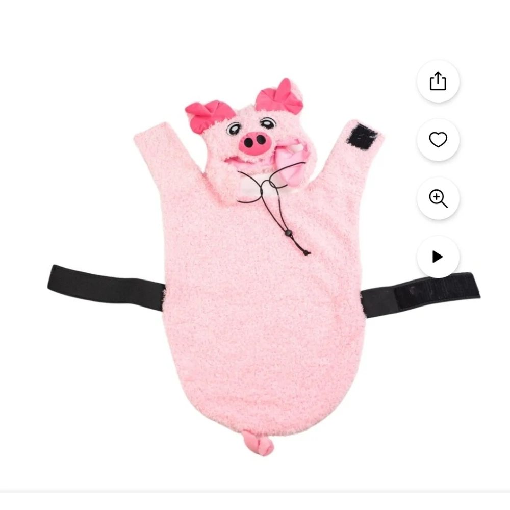 Adorable Pink‎ Pig Dog Costume Size Large / XL